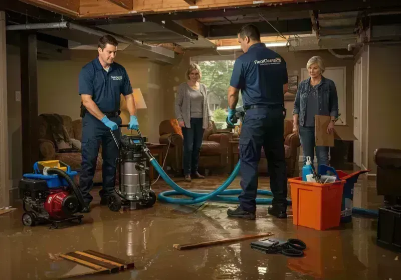 Basement Water Extraction and Removal Techniques process in Wickerham Manor-Fisher, PA